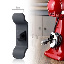 DEEKAILE 전선 정리함 가정용 주방용 전선 정리 아이디어 수납 부품, 12PCS, 12개