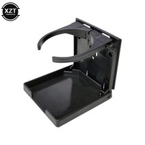 범용 자동차 트럭 음료 병 컵 홀더 스탠드 접는 ABS 플라스틱 대 한 용품 스타일링, 03 Black