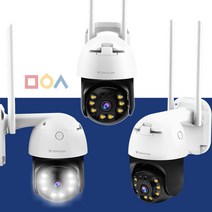 300만화소 무선 와이파이 실외CCTV 매장 가정용 씨씨티비 현관 방범용cctv IP 보안 감시카메라, [국내/당일출고] CCTV+SD 128G