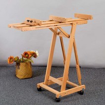 리프트 이젤 대형 거치대 그림 화방 화실