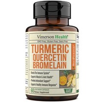 Vimerson Health Turmeric Quercetin Bromelain 60정