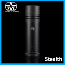 (웰사운드) Aston 아스톤 Stealth 스텔스 보컬용 레코딩 스튜디오 스테이지 스트리밍 팟캐스트 방송 마이크 아스톤 카디오이드 다이내믹 마이크
