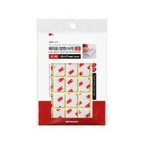 사각양면테이프(0379)가로22세로17mm25개입