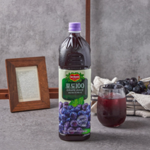 델몬트 포도 100 주스, 1.5L, 3개