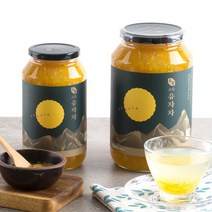 추운날 맞춤선물용 달달한 고흥 유자차 1kg x6병 시원 음료 수정