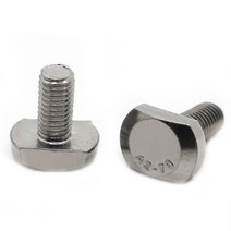볼트 나사 슬롯 슈트 레일 트랙 모양 유형 직사각형 망치 머리 39, m12 1pc, 25mm