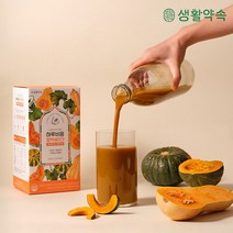 생활약속 [생활약속] 나만의 단식원 하루비움 호박쉐이크 1BOX (총10포), 단일옵션, 10포, 100ml