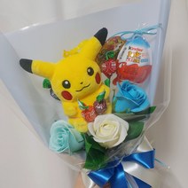 포켓몬꽃다발 피카츄꽃다발 발표회꽃다발 학예회꽃다발 재롱잔치꽃다발 인형꽃다발 졸업꽃다발 입학꽃다발 사탕꽃다발 수료식꽃다발 어린이집꽃다발 유치원단체꽃 학교단체꽃다발, 연블루