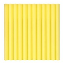 목모보드 차음재 흡음재 천정텍스 차음시트 스튜디오 어쿠스틱 폼 사운드 스튜디오 폼 교정 보호 스폰지 방음 흡수 처리 패널, 12PCS, 노란색