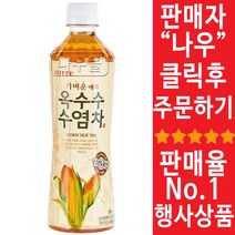 롯데 옥수수수염차 500ml X 12개 전통차음료 나우몰 (행사상품)
