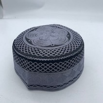 2023 새로운 이슬람기도 모자 통기성 헤드웨어 쿠피 남자 이슬람 해골 라마단 Eid 선물 자수, 26