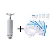 업소용진공포장기 정육진공포장기 생선진공포장 주방 진공 기계 가방 투명 보관 공간 절약 씰 백 펌핑 5 가지 크기, grey