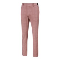 *사은품증정* [와이드앵글] 남성 CF 변형 체크 팬츠 M WMU21343P5