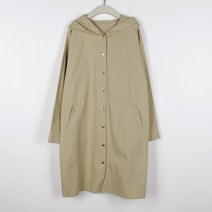 퍼니걸스 3929 데일리 박시핏 나염 프린팅 후드 야상 점퍼 여성의류