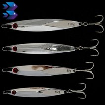 BF 크롬 메탈지그 대삼치 방어 부시리 튜나 120g, 1개