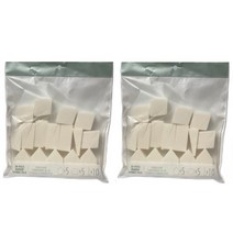 더페이스샵 데일리 실속형 메이크업 스펀지 2개세트 (20P+20P)