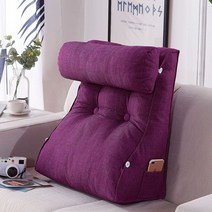 소파에 대 한 캔버스 등 받침 쿠션 침대 휴식에 대 한 소파 쿠션에 대 한 삼각형 등 받침 쿠션 베개 다시, 색상 16, 45x55x25cm, 18 Color 16_01 45x55x25cm