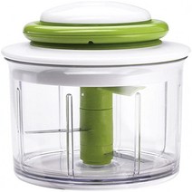 쉐픈 베지촙 수동 푸드 초퍼 베지터블 커터 야채다지기, 1개, Green