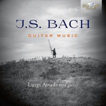 [CD] Luigi Attademo 바흐: 기타 음악 (J.S. Bach: Guitar Music)