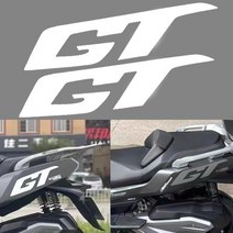 오토바이 부품BMW 오토바이 장식 엠블럼 배지 로고 스티커 C400X C400GT C GT X 페어링 데칼 키트 스쿠터, 08 White