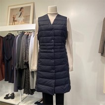 올리비아로렌 SH02 롱 덕다운 베스트 VOBKDXW9271 VOBKDXW9271