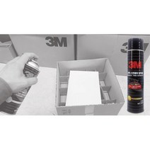 3M 필름 금속 플라스틱 강력 접착제 스프레이 나무 골판지 변색방지 판넬 뿌리는