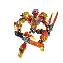 레고 호환 BIONICLE Tahu isir 액션 피규어 빌딩 블록 완구 어린이 크리스마스 소년 선물 호환 주요 71308, 02 611-1