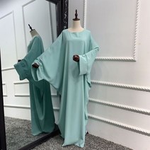 여자 여성 히잡 hijab 롱 스카프 머플러 원피스 jilbab기도 abaya 드레스 batwing 소매 두바이 사우디 터키 겸손 캐주얼 가운 아랍 중동 여행 필수품