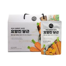 제주농장_제주산 당근을 NFC방식으로 합성 첨가물 없이 저온 착즙한 제주 요망진 당근주스 (80ml x 30포 x 1박스), 1박스, 1개, 80ml