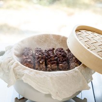 싸리재 국산 팥시루떡 [무설탕통팥 현미 찰떡240g] 식사대용떡 아침 팥떡 찰시루떡, 단품