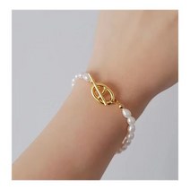 천연 담수진주 샹달 팔찌