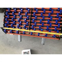 컨베이어 벨트 컨베어 택배상하차 적재 소형 롤러 이동 레일 자동 창고 택배, 02. 길이 1.7m 폭 6m