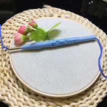 DIY 방콕 취미 펀치니들 자수 세트, 고급 바늘, 1개