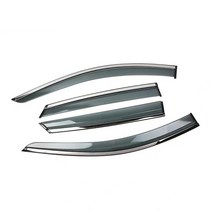 FORD Transit 2020 Window Visor Vent Shades 포드 트랜스 자동차 액세서리 용 Sun Rain Deflector Guard 4, 01 A STYLE