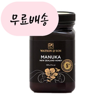 왓슨앤손 마누카꿀 5+ 500g