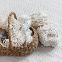 파이핑끈 메크라메 4종 내츄럴면로프 36합 42합 48합 60합