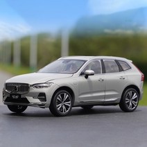 VOLVO 볼보 XC60 2022 SUV 1대18 자동차 미니카 모형 다이캐스트 청년K쇼핑, 실버