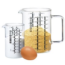 시맥스 계량컵 2종 세트 0.5L + 1L