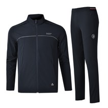 맥스스피드 고랄 봄 여름 가을 나일론 스판 트레이닝복 상하세트 하프넥 운동08