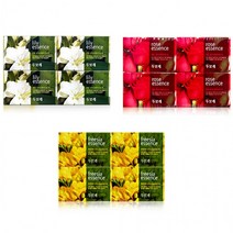 망고유통해피바스 두보레 백합비누 장미비누 후라지아비누 (4입), 장미 에센스비누(4입)