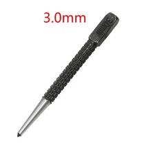 견고한 비슬립 센터 핀 펀치 세트 1.5mm 2mm 3mm 고 탄소강 합금강 금속 목재 마킹 드릴링 도구, 03 3.0mm