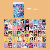 스티커컬러링북 50sheets 귀여운 패션 소녀 장식 스티커 책 아트 공예 스크랩북, d