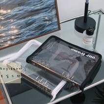 바인더북_커버_지퍼형_6공_프레임_A5 94DC, 블랙