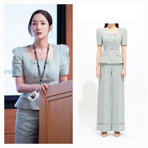 드라마 기상청 사람들 (고퀄리티)박민영 직장인 정장 투피스 세트