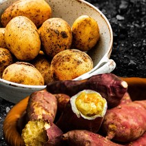 감자빵+고구마빵 세트 / 겉은 쫀득 속은 촉촉한 건강함을 담은 간식/ 어린이 영양간식 / 식사 대용, 옵션3: 고구마빵10개 1200g