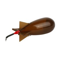 낚시 필수품 용품 낚시 피더 플로트 미끼 입자 컨테이너 가지 크기 다양한 색상 폭탄 태클 물고기 끌어모