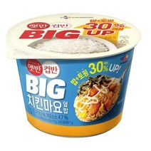 CJ더마켓 탕비실 업소용 식당용 PC방 탑티어 햇반컵반 BIG치킨마요덮밥 간편식 컵밥 국밥 냉동밥 솥밥 점심 도시락 313G, 36개