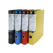 새임 투톤 3공 D링 바인더 A4 7CM 바인더파일 바인더화일 비닐바인더, 흑색(41321)