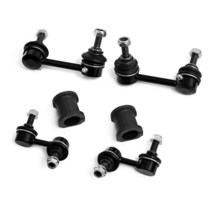 혼다 CR-V 2002-2006용 스태빌라이저 바 부싱이 있는 전면 후면 스웨이 바 링크 6개