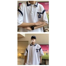 여름 남정장 커플 와플세트 반팔티셔츠 남 와이드 캐주얼 원동팬츠 크로스오버